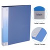 PATIKIL 8.5x11 Binders with Plastic Sleeve, 60 Pages A4 Presentation