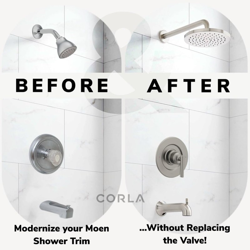 Corla Posi Shower Trim Replacement for Gibson Pressure-Balancing Modern One