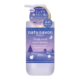 Softymo Natusabon Select White Body Wash, Rich Moist, Sweet Dreams 16.9 fl oz (480 ml) KOSE