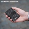AUTLEY Slim Wallet For Men, Minimalist Mens Wallet, Rfid Blocking