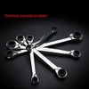 SUPERTOOL Combination Spanner, 4 in 1 Double End Wrench Double