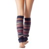 iB-iP Women's Ballet Dancer Warm Aerobic Stretch Leg Warmers, navy