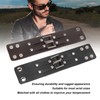 2pcs Wide PU Leather Bracelet Wrist Cuffs Punk Cuff Bracelet