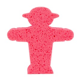Ampelmann Steher Bath Sponge Foam Bat Pink