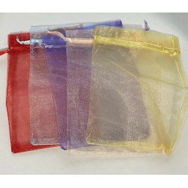 Unbranded 10 Organza Bags - 4X6
