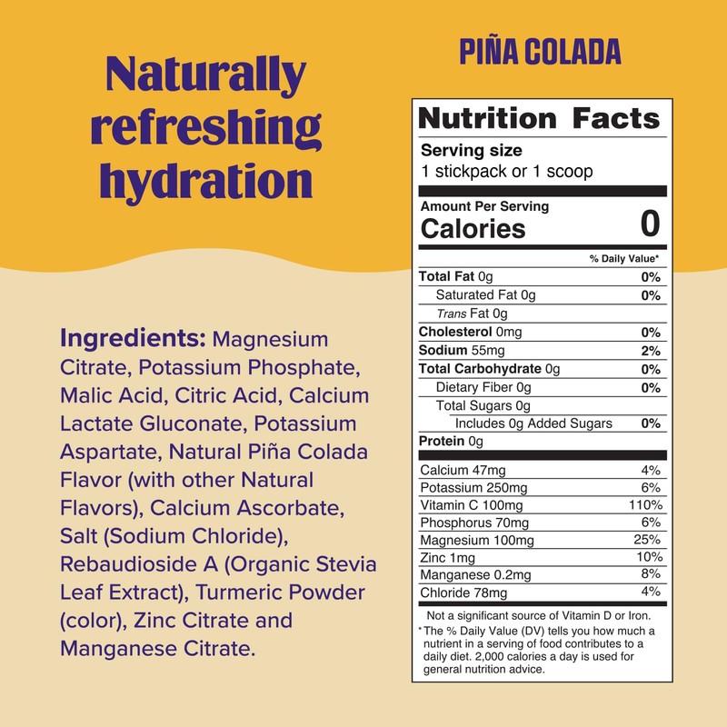 Ultima Replenisher Mocktini Electrolyte Powder Drink Mix – Sugar Free