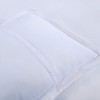 MarCielo 2 Pack Pillow Shams King Size Pillow Cover Embroidery