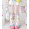 SmilePunk kawaii Winter Leg Warmers Knitted Cute Subculture Half Sleeve