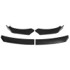 Unbranded Carbon Fiber Look Front Bumper Lip Spoiler For Mercedes