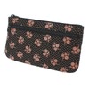 Indenya 4407-51-175 Inden No. 6 Pouch, Deer Leather, Black Background
