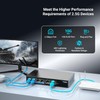 6 Ports 10Gb Unmanaged Ethernet Switch with 4*2.5G Base-T Ports,