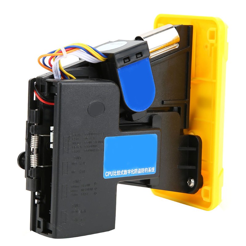 Comparative Coin Selector Box Acceptor CPU with LED Light Flip