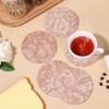 Czzmy Car Coaster 12 Pack Car Cup Holder Coaster Set
