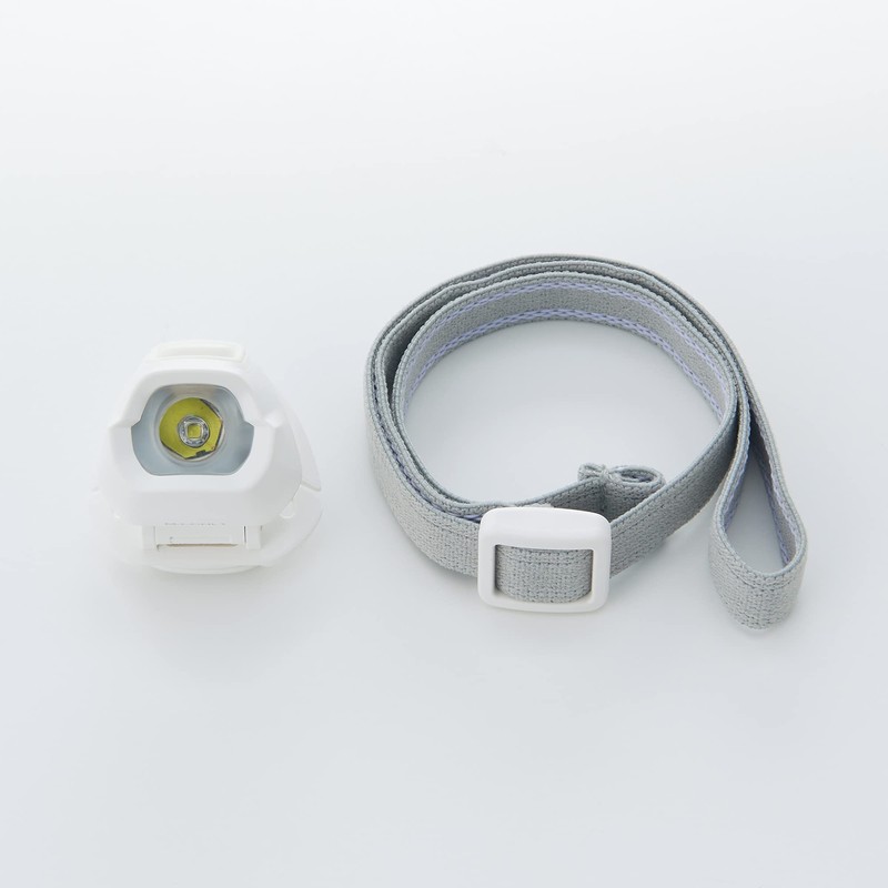 Muji MJ-CHL1 44313107 Compact Headlight, White, Width 1.6 x Depth