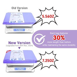 Bolsas de repuesto para cubo de pañales compatibles con Dekor Plus, extra 30% de longitud, aroma a lavanda, paquete de 4