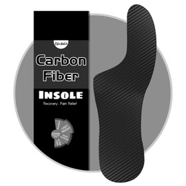 Edvbela Mortons Extension Orthotic, Carbon Fiber Insole for Morton's Toe, Broken Big Toe, Turf Toe, Hallux Rigidus, Foot Fractures, Arthritis, Rigid Insert - 1 Piece 265mm