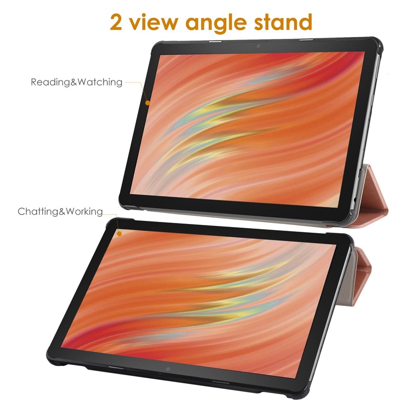 WD&CD Fire HD 10 2023 10.1" Tablet Case for Fire