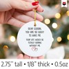 22Feels Cousin Gift Funny Christmas Ornament Girls Boys Men Women