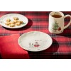 Grace's Teaware Grace Teaware Santa’s Reindeer Gift Dessert 8" Plates
