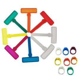 12Pcs Finger Pointer Focus Highlighter, Coloured Reading Strips, Clear Dyslexia Aids Readers Tools for Relieving Eye Strain for Kids Adolescents, Dyslexic Reading Aid Overlays for Dyslexia Children