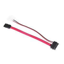 Astrotek 7 Pins Slim SATA Cable, Red, 50 cm