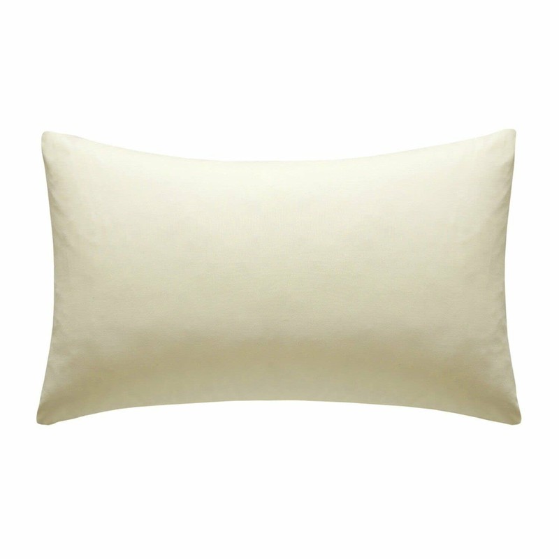 Polycotton Pillowcases 2 Pack 50x75cm [23 Colors] Plain Dyed Housewife