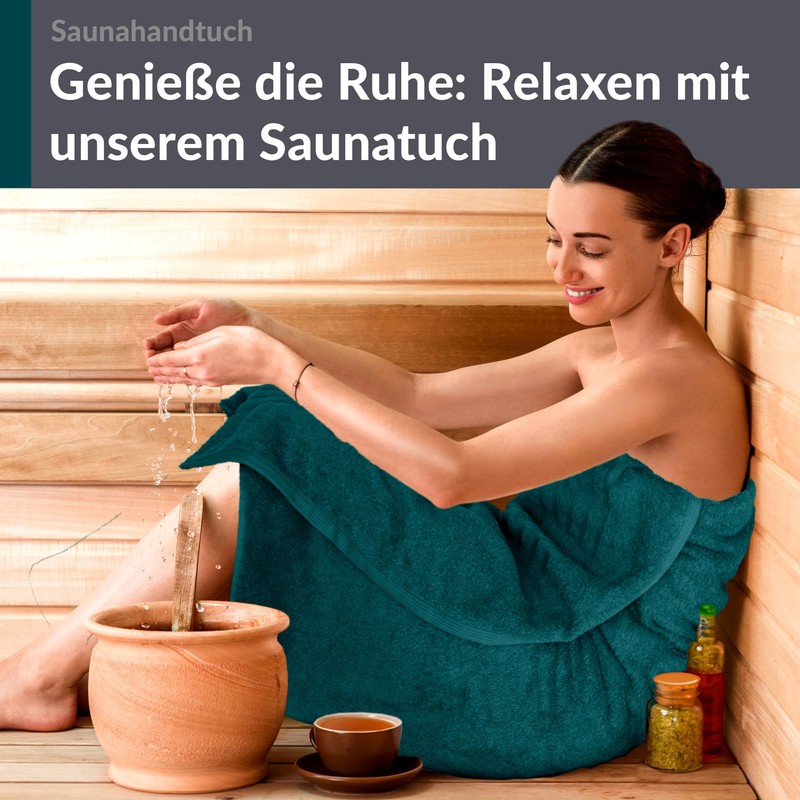 Lashuma Sauna Towel Green Opal London Bath Towel Large XXL