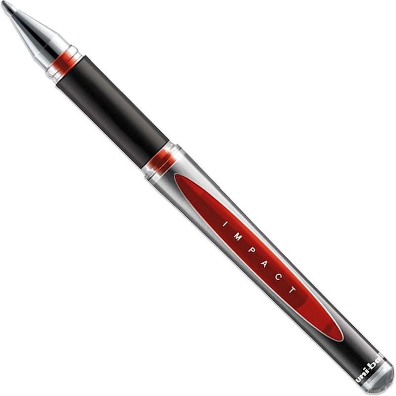Uni Ball Red Capped (UM-153S) Gel Impact Rollerball Pen Ball