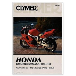 Clymer Service Manual for 93-99 Honda CBR900RR