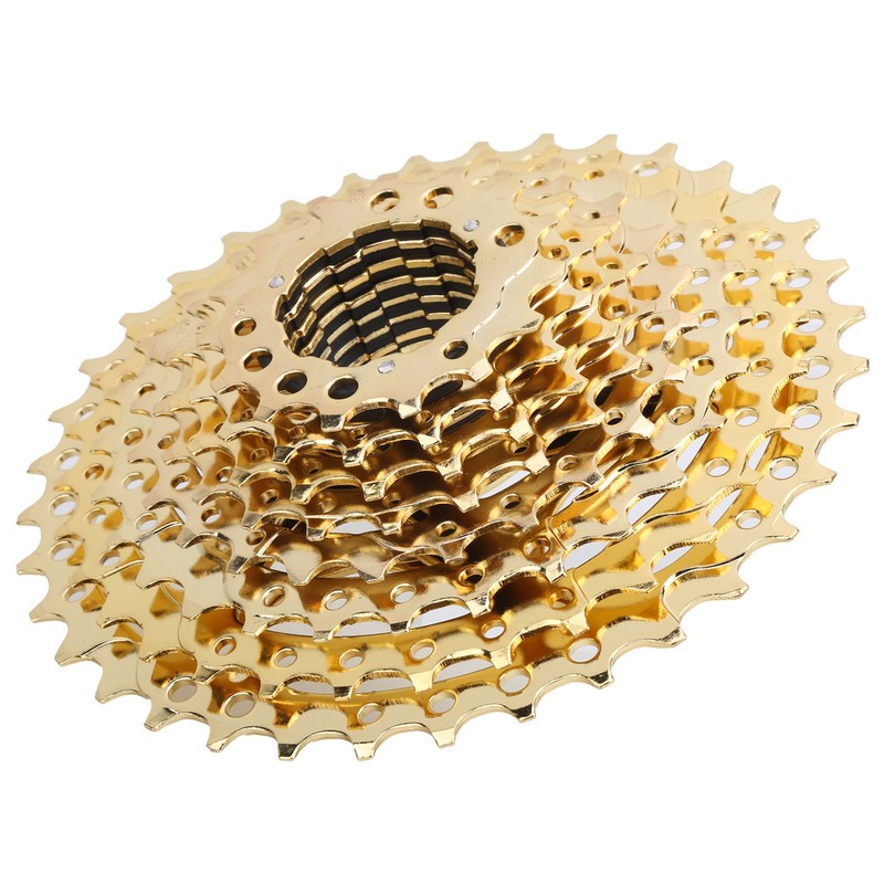 ZTTO Mountain Bike 10 Speed 11T‑36T Golden Bicycle Freewheel Accessory