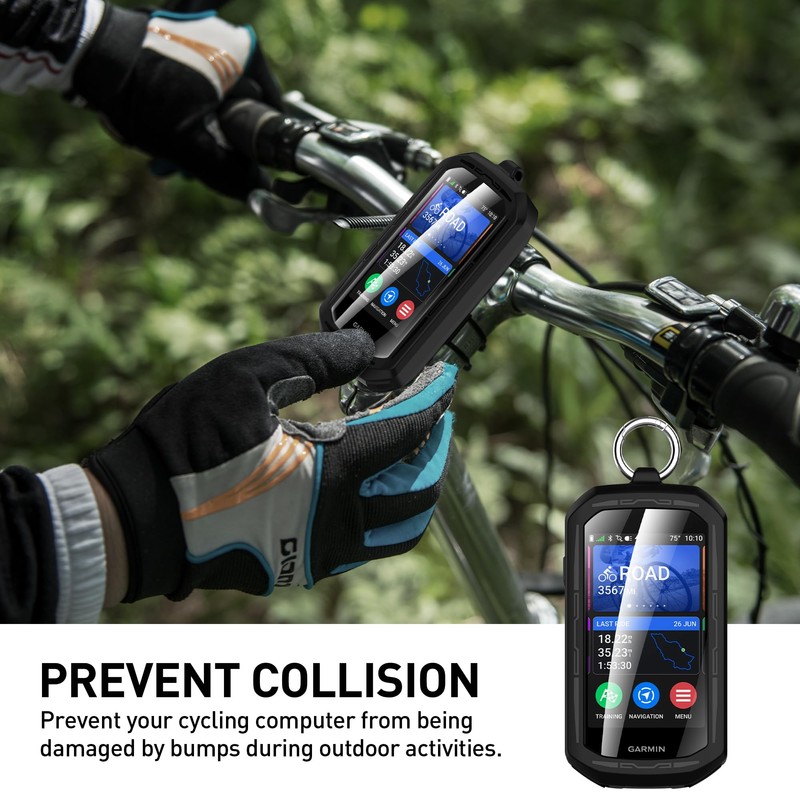 Suoman for Garmin Edge 1050 Case, [Anti-Scratch] TPU High Definition