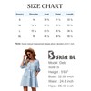 Skirt BL Denim Dress for Women Square Neck Jean Dress