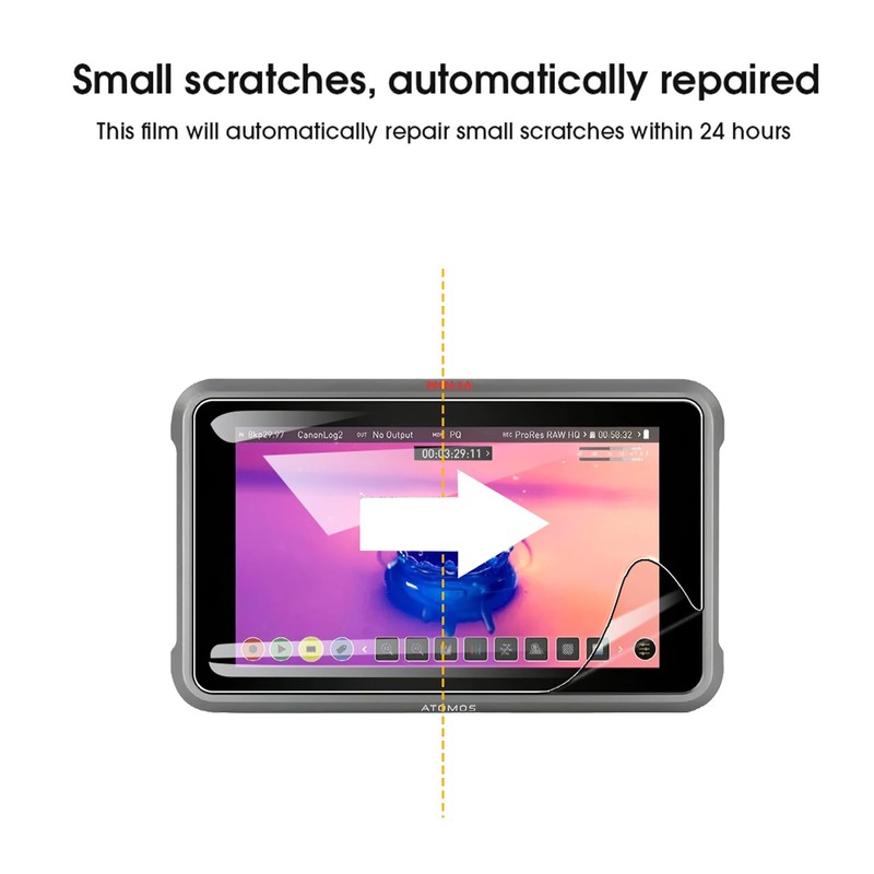 MEMELOKA Screen Protector for Atomos Ninja V/Ninja V+, [Pack of