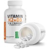 Bronson Vitamin K2 (MK7) with D3 Supplement Non-GMO Formula 5000