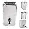 LABRIMP Stainless Steel Wall Mounted Pump Dispenser Single Soap Bottle
