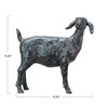 Creative Co-Op Resin Standing Goat Accent Décor with Cast Iron
