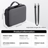 STARTRC DJI Osmo Action 6 Case, Waterproof Portable Shockproof Carry