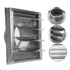 SHINEOFI 1Set Stainless Steel Wall Vent Cover Durable Vent Grille
