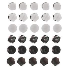 SEWACC 30pcs Women Shirt Brooch Pins No Sew Button Pins Mini Safety Lapel Pins Sweater Shawl Clips for Clothes Decor