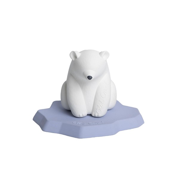 Oli & Carol Ice Protectors Polar Bear Bath Toy Biting