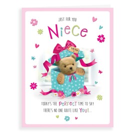 Piccadilly Greetings Regal Publishing Cute Birthday Card Niece - 8 x 6 inches