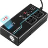 Invtux 200W Power Inverter, 8-in-1 DC 12V to 110V AC