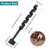 Woodworking Hand Drill Wrench, 19 x 230 mm Manual Hand