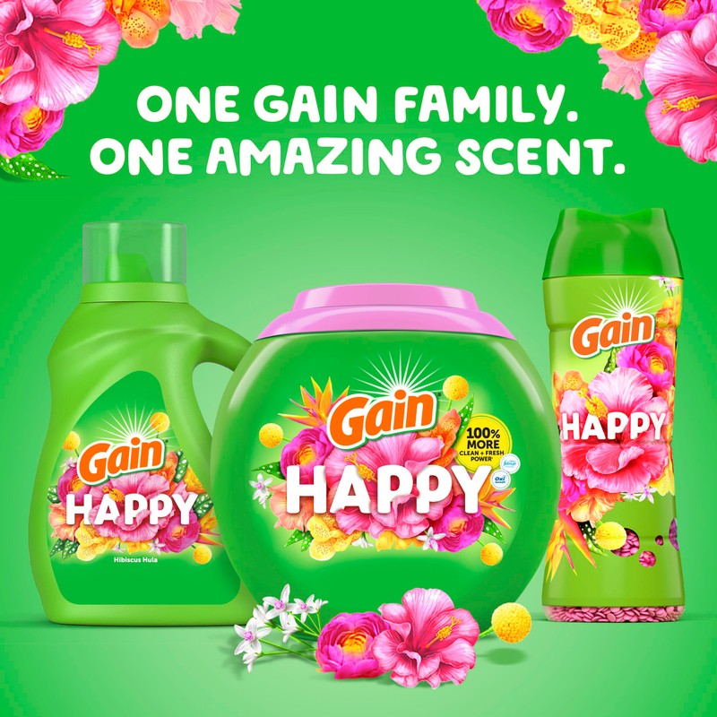 Gain Scent Booster Beads, In-Wash Laundry Scent Beads for Long-Lasting