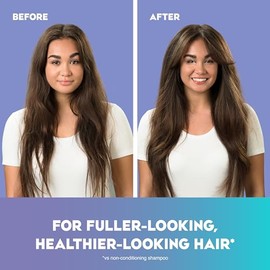 OGX, Shampoo Volumen y Fuerza Extra de Biotina y Colágeno, 385 ml