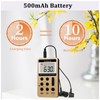 Retekess V112 AM FM Radio Portable, Mini Radio,Digital Tuning Rechargeable