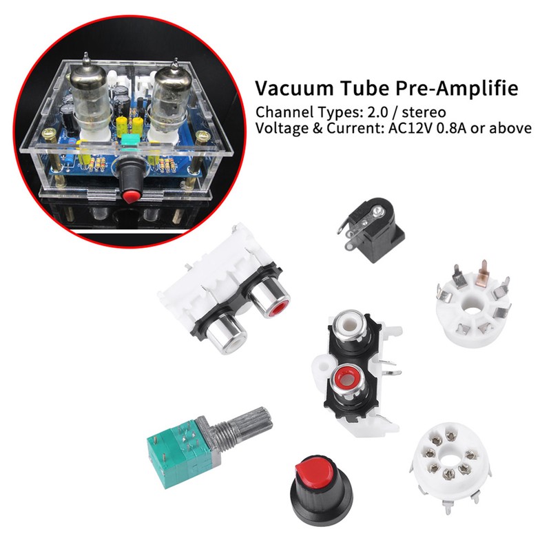 6J1 Vacuum Electron Tube Valve Preamp Amplifier Board Headphone Amp