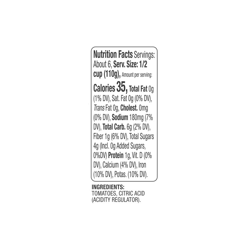 DeLallo Classic Passata Rustica Rich Tomato Puree, 24 oz. Jar,