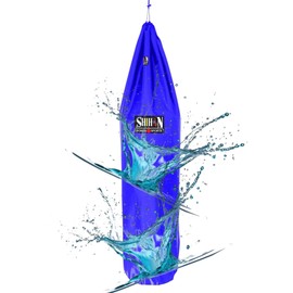 Shihan Power Sports BLUE Punching Bag Cover Sun Protection Dust Cover Protective Oxford Standing Boxing Bag Cover for Practice Adults Freestanding Heavy Bag