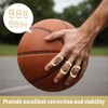 Grosion 14Pcs Oval 8 Finger Splint,Waterproof Ring Splints for Hypermobility,Trigger